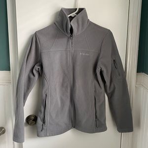 Columbia Gray Fleece Jacket
